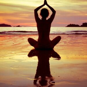 Beginner's Yoga Pose Poster for Sacred Society Studio