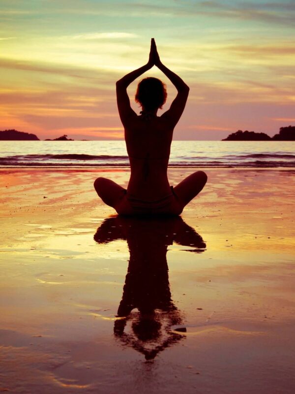 Beginner's Yoga Pose Poster for Sacred Society Studio